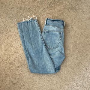 Gap High Rise Button Fly Vintage Slim/Cigarette Jean.